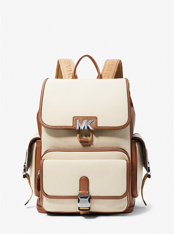 Michael Kors Hudson Rucksäcke Herren Beige | Österreich-7475180