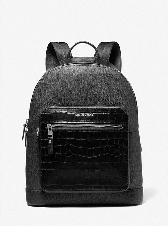 Michael Kors Hudson Rucksäcke Herren Schwarz | Österreich-0758974