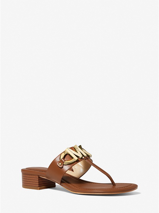 Michael Kors Izzy Sandalen Damen Braun | Österreich-3747581
