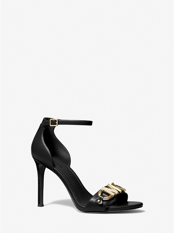 Michael Kors Izzy Sandalen Damen Schwarz | Österreich-7053419