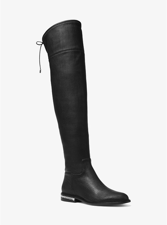 Michael Kors Jamie Kniehohe Stiefel Damen Schwarz | Österreich-9588034