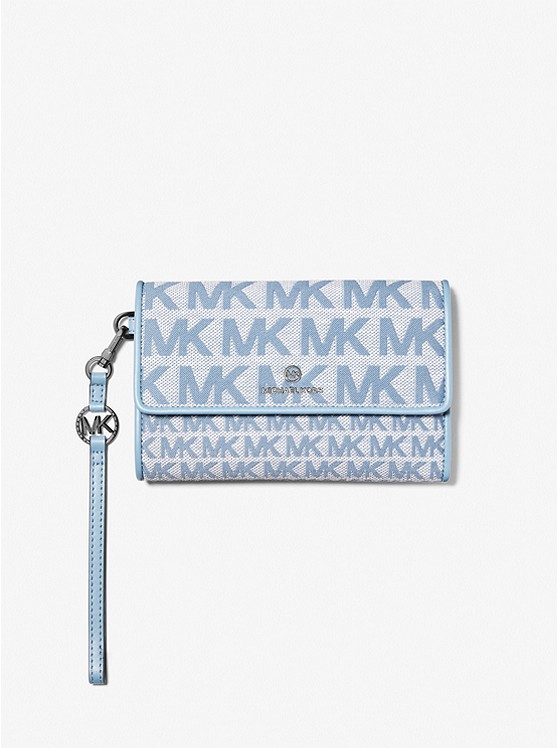 Michael Kors Jet Set Geldbörse Damen Azurblau | Österreich-9730481