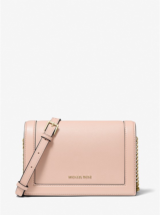 Michael Kors Jet Set Large Saffiano Leder crossbody taschen Damen Rosa | Österreich-0319885