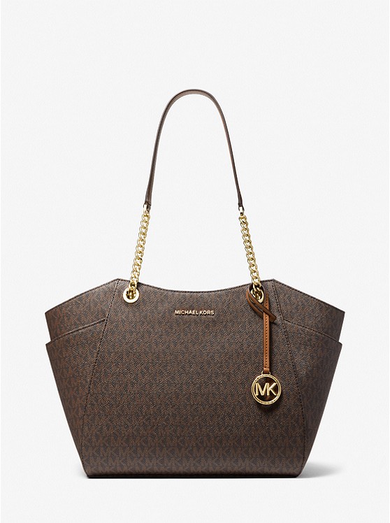 Michael Kors Jet Set Travel Schultertaschen Damen Braun Gelb Braun | Österreich-9787084