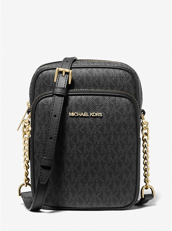 Michael Kors Jet Set Travel crossbody taschen Damen Schwarz | Österreich-7588349