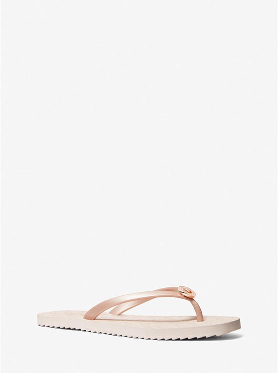 Michael Kors Jinx Flip Flops Damen Rosa | Österreich-5871980