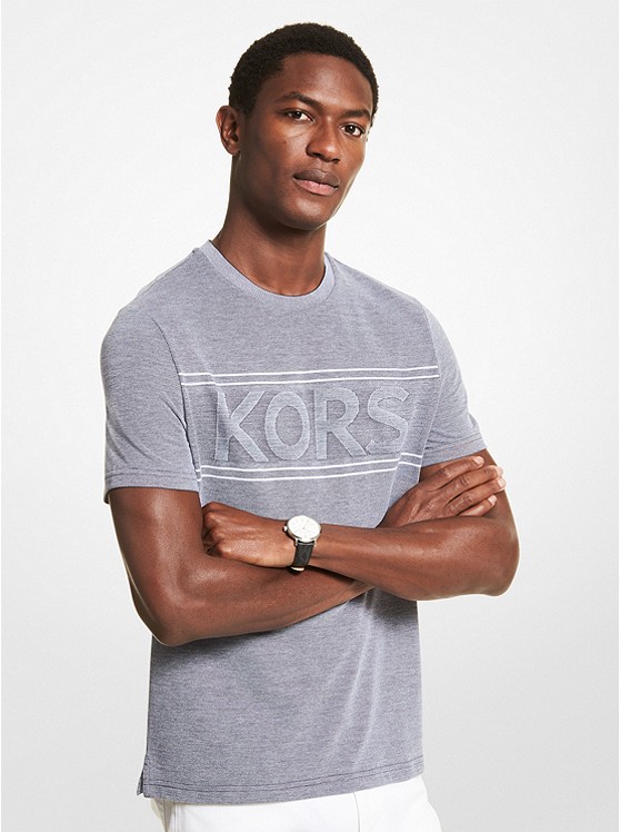 Michael Kors KORS T-shirts Herren Grau | Österreich-0175397