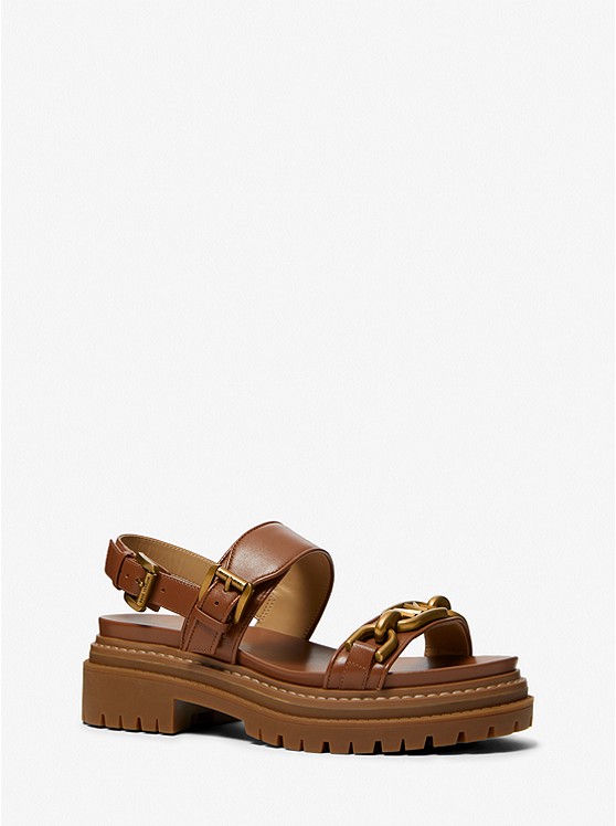 Michael Kors Kailey Sandalen Damen Braun | Österreich-7034519
