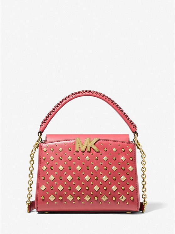 Michael Kors Karlie crossbody taschen Damen Rot | Österreich-0458797