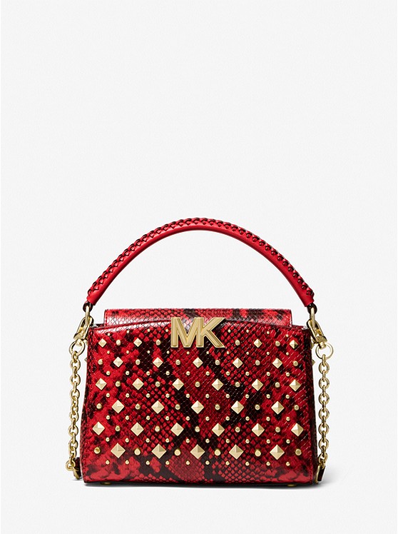 Michael Kors Karlie crossbody taschen Damen Rot | Österreich-3887097