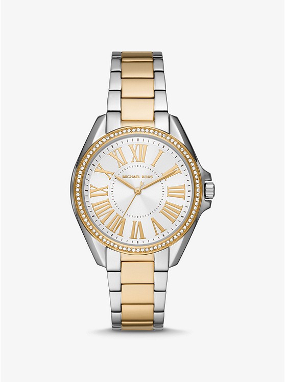 Michael Kors Kaycie Uhren Damen Silber Gold | Österreich-7934851