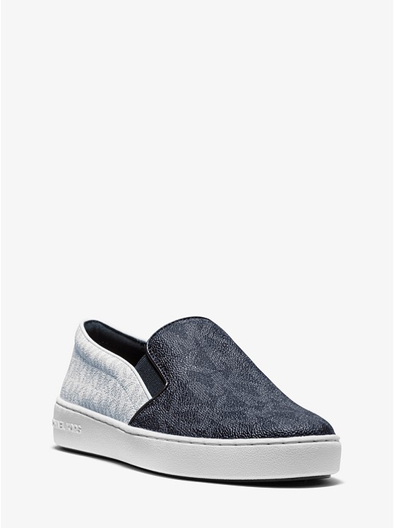 Michael Kors Keaton Slip-on-sneakers Damen Navy | Österreich-9753084