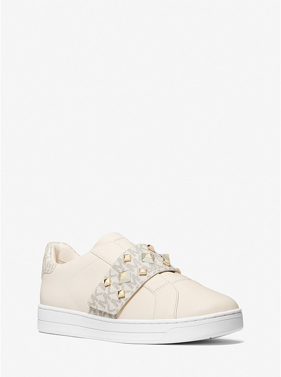 Michael Kors Kenna Sneakers Damen Beige | Österreich-9481785