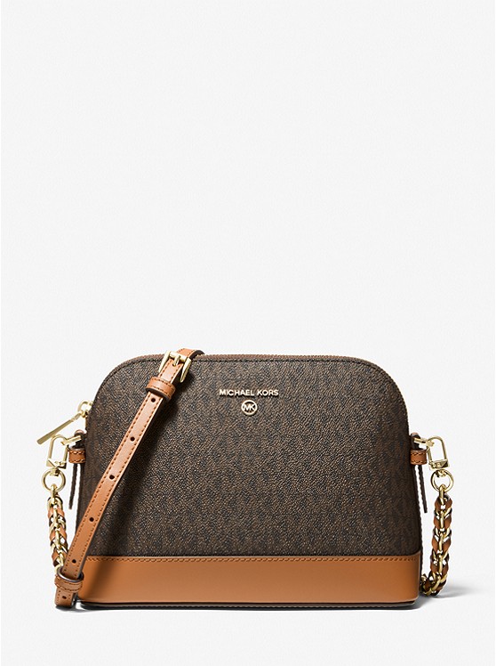 Michael Kors Large Logo crossbody taschen Damen Rosa | Österreich-1843798