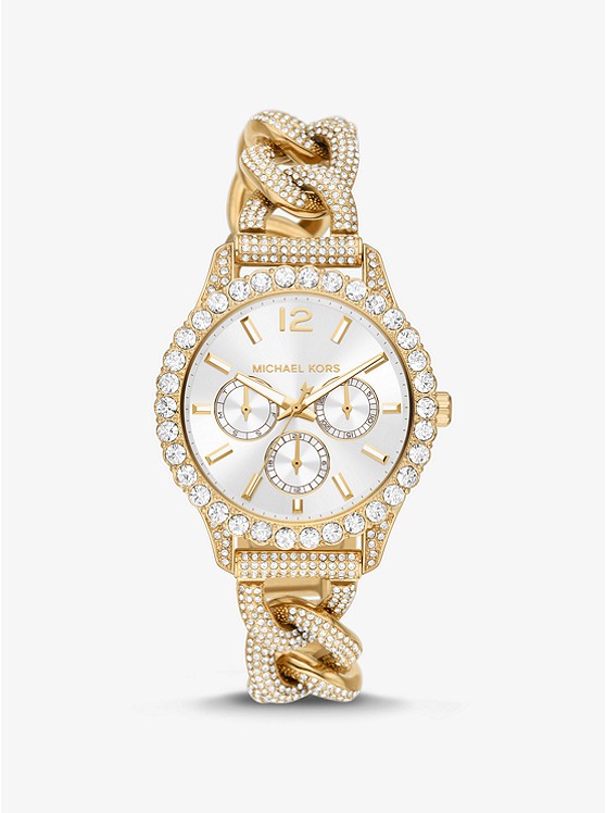 Michael Kors Layton Uhren Damen Gold | Österreich-8143795