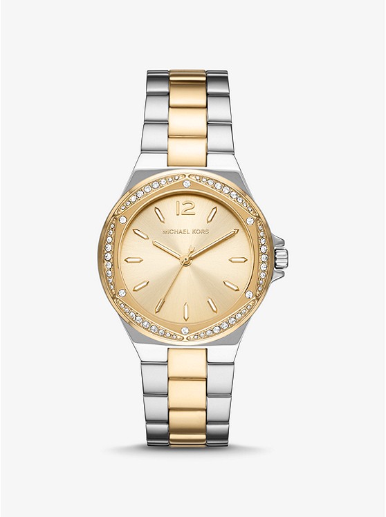 Michael Kors Lennox Uhren Damen Gold | Österreich-5737184