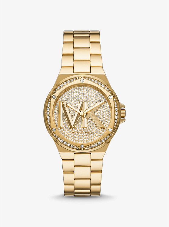 Michael Kors Lennox Uhren Damen Gold | Österreich-9384150