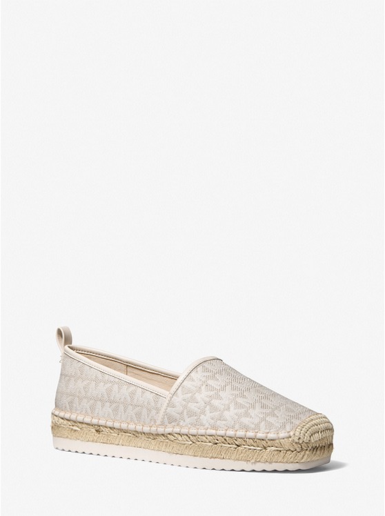 Michael Kors Lenny Espadrilles Damen Beige | Österreich-4871850