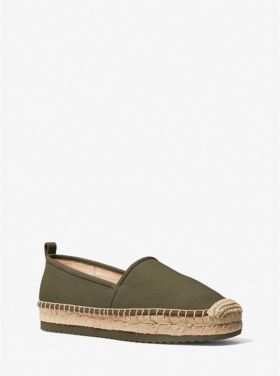 Michael Kors Lenny Espadrilles Damen Olivgrün | Österreich-1397748
