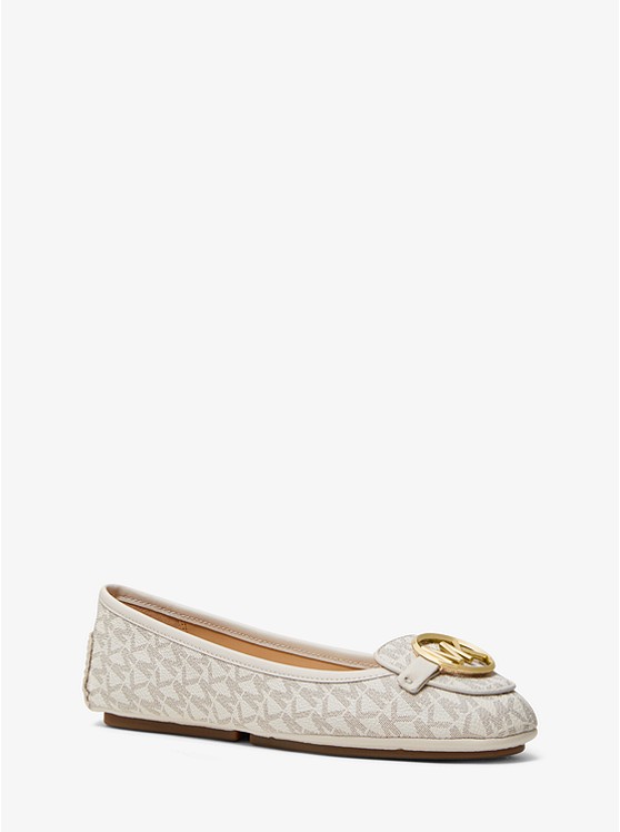 Michael Kors Lillie Mokassins Damen Beige | Österreich-0847971