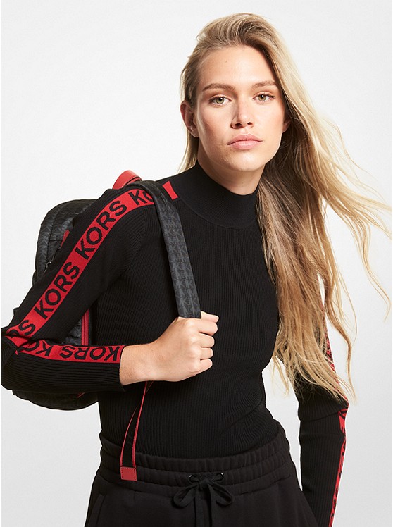 Michael Kors Logo Bodys Damen Schwarz | Österreich-8934170