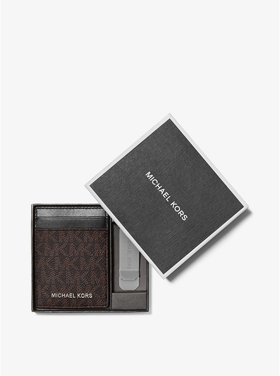 Michael Kors Logo Cardholders Herren Schwarz | Österreich-7058938