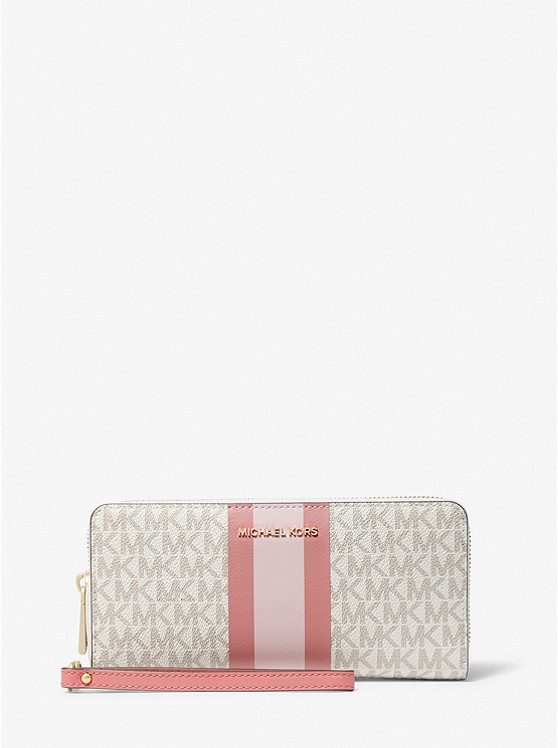 Michael Kors Logo Geldbörse Damen Rosa Mehrfarbig | Österreich-8549170