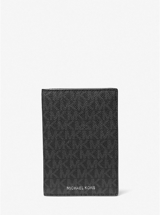 Michael Kors Logo Geldbörse Herren Schwarz | Österreich-7758048
