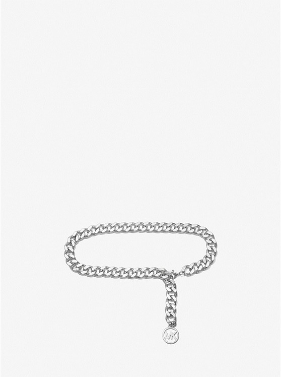 Michael Kors Logo Gürtel Damen Silber | Österreich-5878970