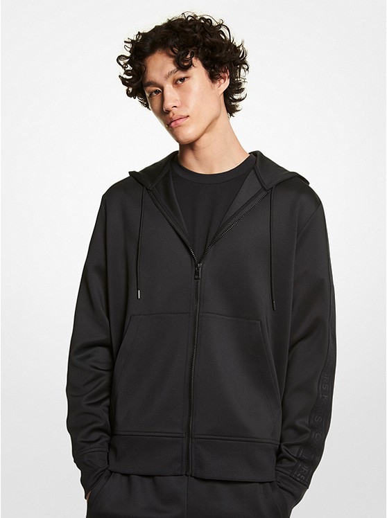 Michael Kors Logo Hoodie Herren Schwarz | Österreich-7107398