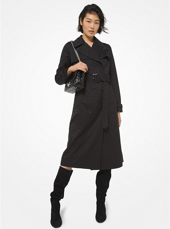 Michael Kors Logo Mäntel Damen Schwarz | Österreich-4987830