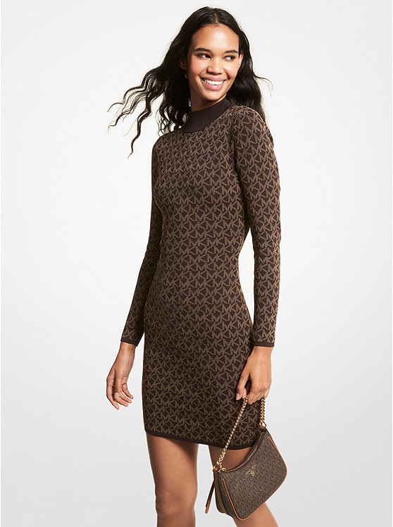 Michael Kors Logo Pullover Damen Schokolade | Österreich-4878395