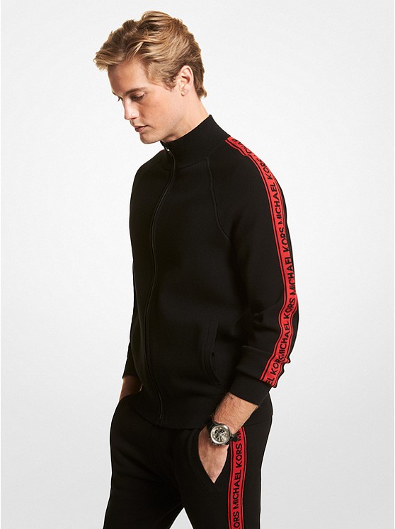 Michael Kors Logo Pullover Herren Schwarz | Österreich-0987574