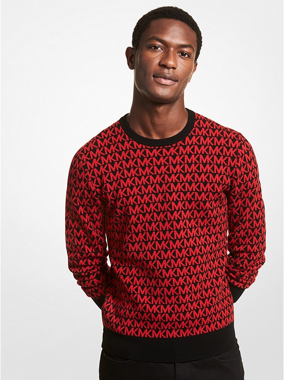 Michael Kors Logo Pullover Herren Schwarz Weiß | Österreich-8504987