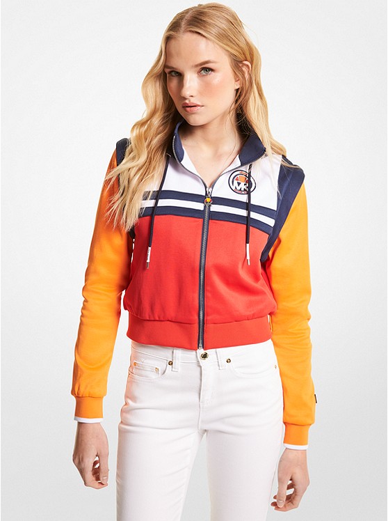 Michael Kors MK X ellesse Jacke Damen Tiefesrot | Österreich-4871308