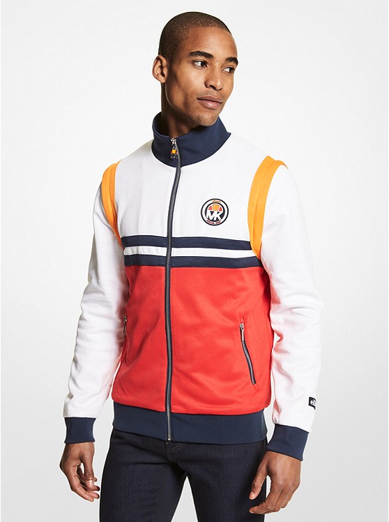 Michael Kors MK X ellesse Trainingsanzug Herren Tiefesrot | Österreich-3097518