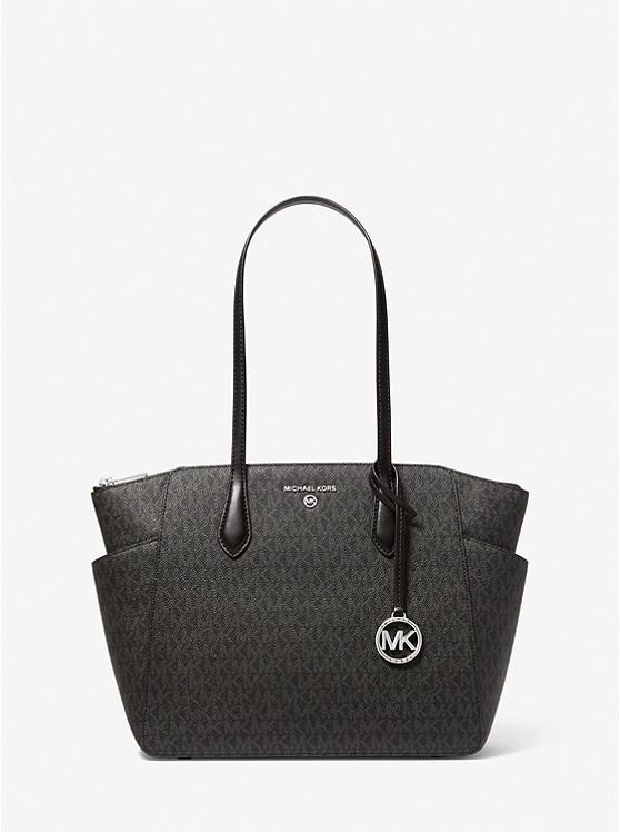 Michael Kors Marilyn Tragetaschen Damen Schwarz | Österreich-7887351