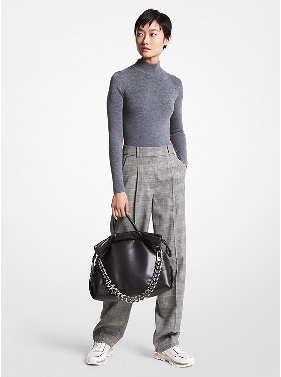 Michael Kors Merino Bodys Damen Hellblau | Österreich-7745838