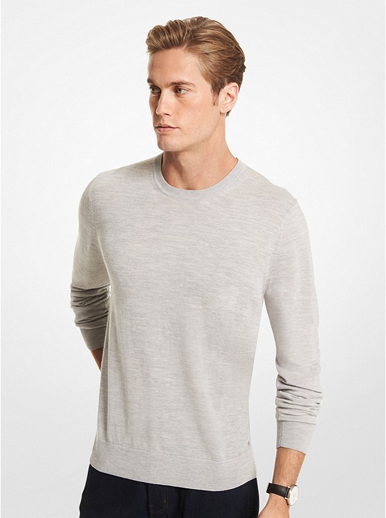 Michael Kors Merino Pullover Herren Navy | Österreich-3859740