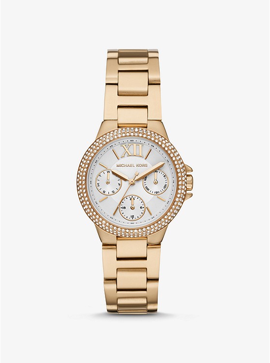 Michael Kors Mini Uhren Damen Gold | Österreich-9457017