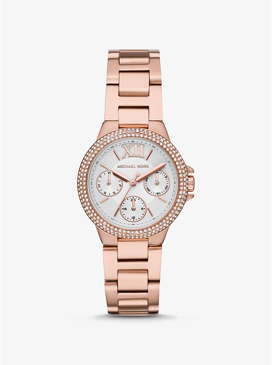 Michael Kors Mini Uhren Damen Rosa Gold | Österreich-0198348