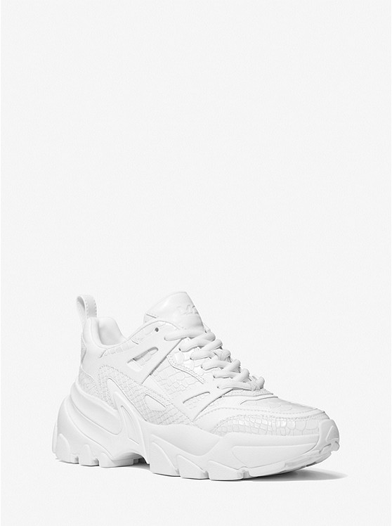 Michael Kors Nick Sportschuhe Damen Weiß | Österreich-9438751