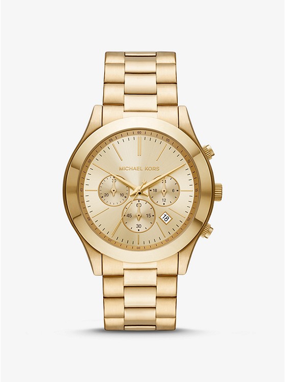 Michael Kors Oversized Uhren Damen Gold | Österreich-0418395