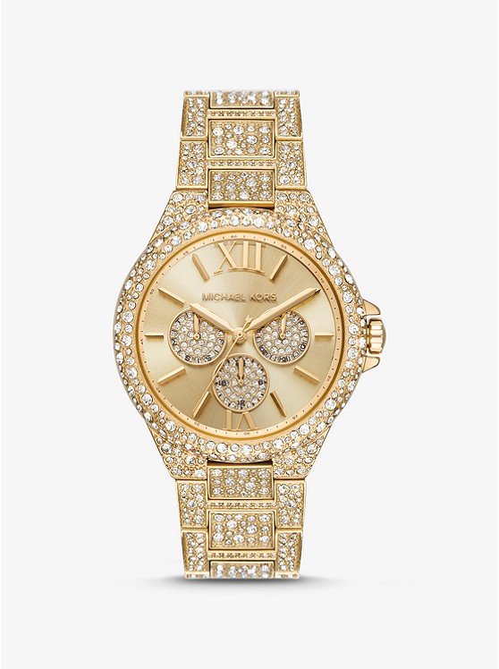 Michael Kors Oversized Uhren Damen Gold | Österreich-0839174