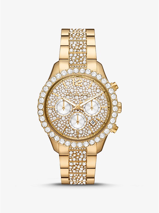 Michael Kors Oversized Uhren Damen Gold | Österreich-3480957