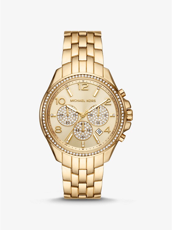 Michael Kors Oversized Uhren Damen Gold | Österreich-4197885
