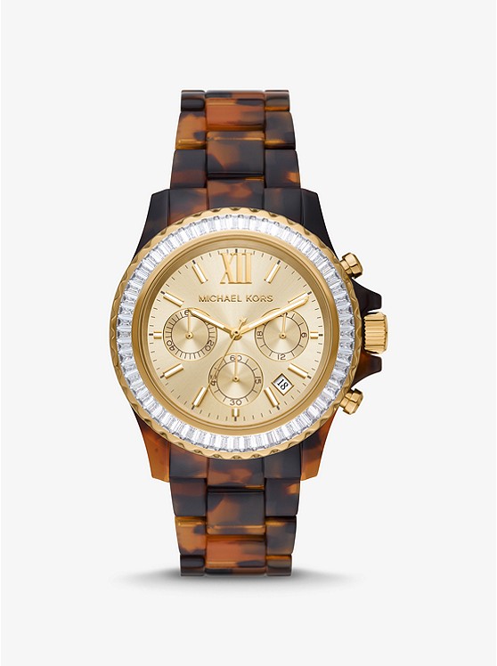 Michael Kors Oversized Uhren Damen Gold | Österreich-7084831