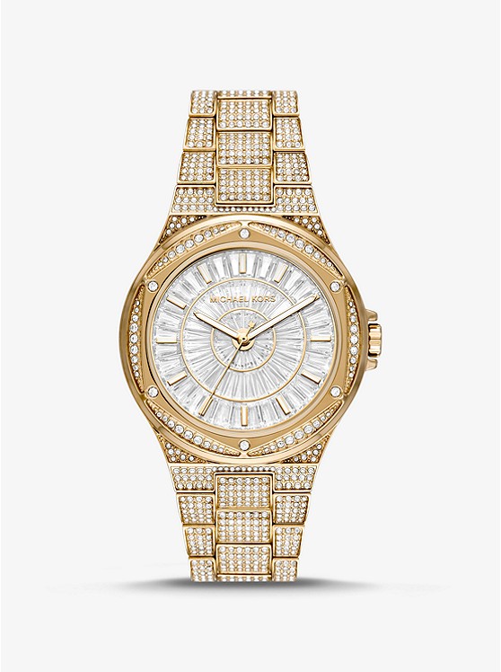 Michael Kors Oversized Uhren Damen Gold | Österreich-7358901