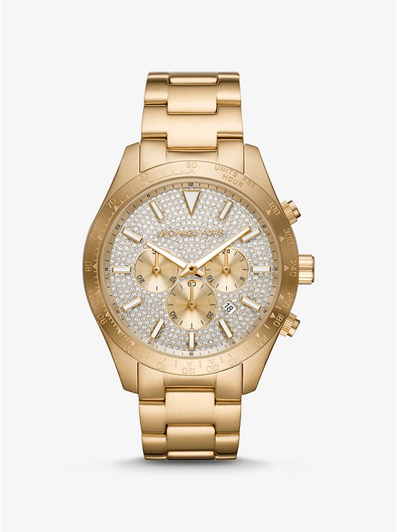 Michael Kors Oversized Uhren Damen Gold | Österreich-7374918