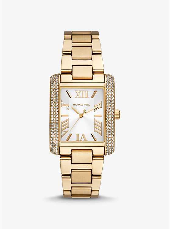 Michael Kors Oversized Uhren Damen Gold | Österreich-8387041